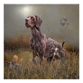 German Shorthaired Pointers  Fotodruck (Vorne)