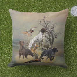 German Shorthaired Pointers (GSP)      Kissen