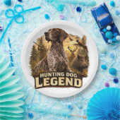 German Shorthaired Pointers  Pappteller (Party)