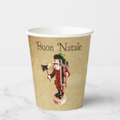 German "Smoker Man" Incense Burner Paper Cups Pappbecher (Vorderseite)