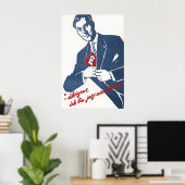 German SPD Election Poster 1958 By the way, I also (Heimbüro)