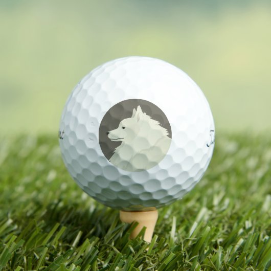 German Spitz Golfball (Insitu T-Shirt)