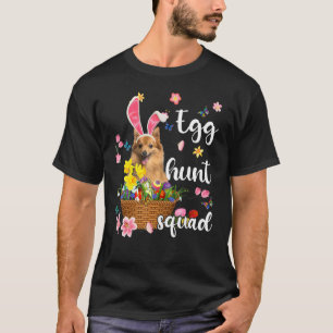 German Spitz Happy Ostertag Osterfeier farbenfrohe T-Shirt
