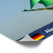 German Tall Ship Alexandre von Humboldt Poster (Ecke)