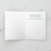 German Weihnachten Christmas Cheer Blue and Red (Innenseite)