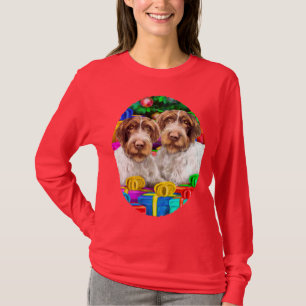 German WH Pointer Open Geschenke Weihnachten T-Shirt