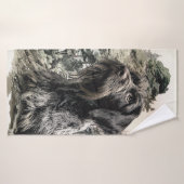 German Wirehaired Pointer Badehandtuch (Badehandtuch)