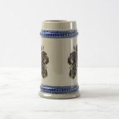 German Wirehaired Pointer Bierglas (Mittel)