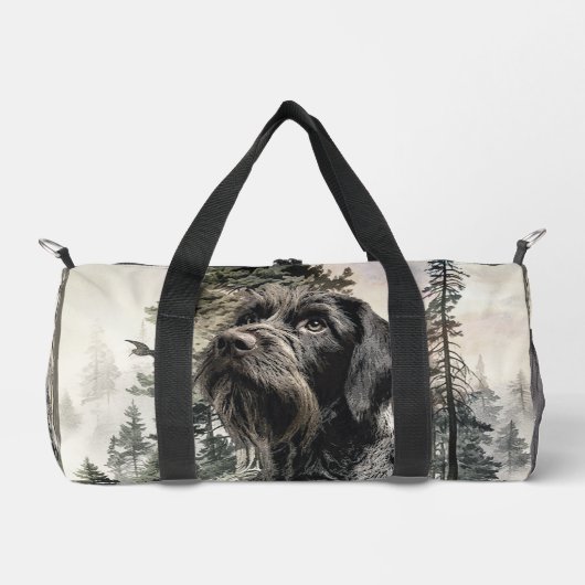 German Wirehaired Pointer Duffle Bag (Vorderseite)