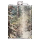 German Wirehaired Pointer Flachmann (Rückseite)