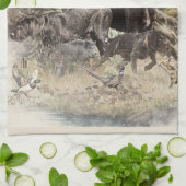 German Wirehaired Pointer Geschirrtuch (Gefaltet)