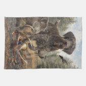 German Wirehaired Pointer Geschirrtuch (Horizontal)