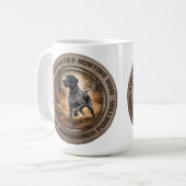 German Wirehaired Pointer Kaffeetasse (Vorderseite Links)