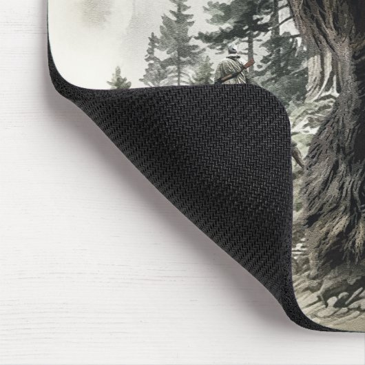 German Wirehaired Pointer Mousepad (Ecke)