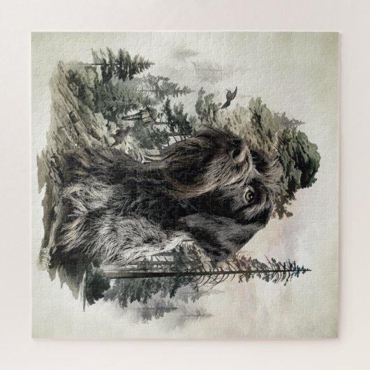 German Wirehaired Pointer Puzzle (Horizontal)