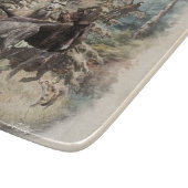 German Wirehaired Pointer Schneidebrett (Ecke)