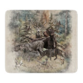 German Wirehaired Pointer Schneidebrett (Vorderseite)