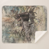 German Wirehaired Pointer Sherpadecke (Vorderseite (Horizontal))