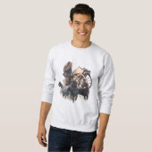 German Wirehaired Pointer Sweatshirt (Vorne ganz)