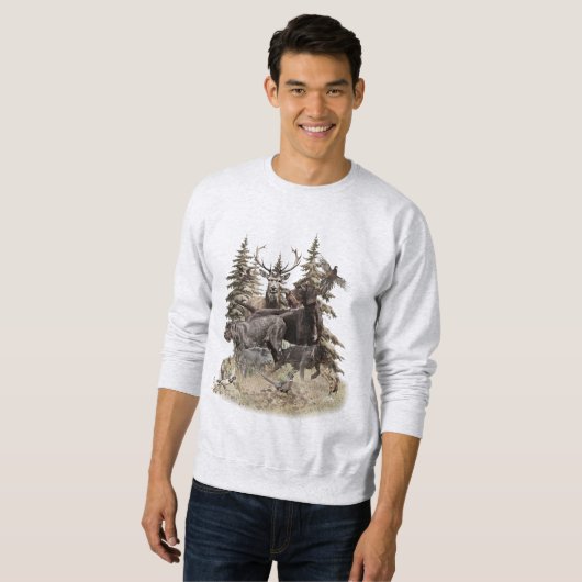 German Wirehaired Pointer Sweatshirt (Vorne ganz)