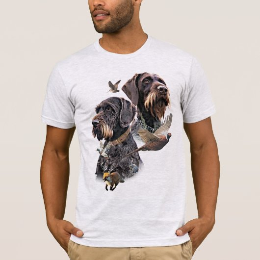 German Wirehaired Pointer T-Shirt (Vorderseite)