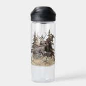 German Wirehaired Pointer Trinkflasche (Rückseite)