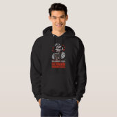 German Wirehaired Pointer Valentines Day Hoodie (Vorne ganz)