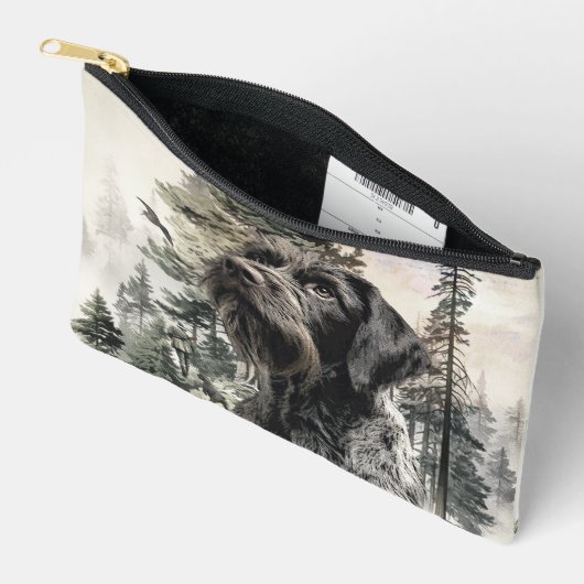 German Wirehaired Pointer Zubehörtasche (Offen)