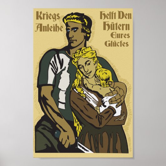 German WW2 Propaganda Poster (Vorne)