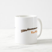 German WW2 Rifle Karabiner 98k Kaffeetasse (VorderseiteRechts)