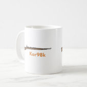 German WW2 Rifle Karabiner 98k Kaffeetasse (Vorderseite Links)