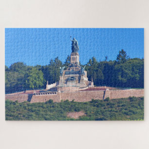 Germania statue, Rudesheim, Deutschland Puzzle