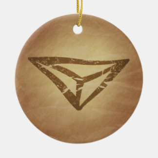 Germanischer Augenschutz für Drachen Keramik Ornament