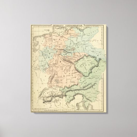 Germanischer Bund Leinwanddruck (Vorderseite)