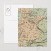 Germanischer Bund Postkarte (Vorne/Hinten)