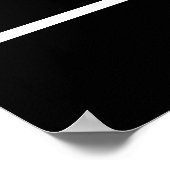 Germanium - Deutsche Wissenschaftszeittabelle Poster (Ecke)