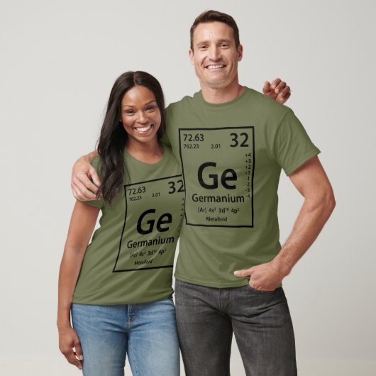 Germanium-Element (schwarz) T-Shirt (Unisex)