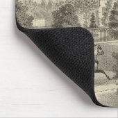 Germantown Hütte, Atlantic City, NJ Mousepad (Ecke)
