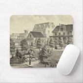 Germantown Hütte, Atlantic City, NJ Mousepad (Mit Mouse)