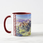 " Germany: 2021 - Alps Berchtesgaden Panorama Mug  Tasse (Links)