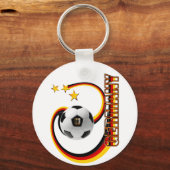 Germany alternate blended soccer logo schlüsselanhänger (Vorderseite)