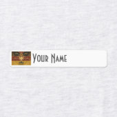 Germany Art Deco Flag | Custom Iron-On Name Label Etiketten (Design 2)