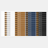 Germany Art Deco Flag Custom Waterproof Name Label Etiketten (Blatt)