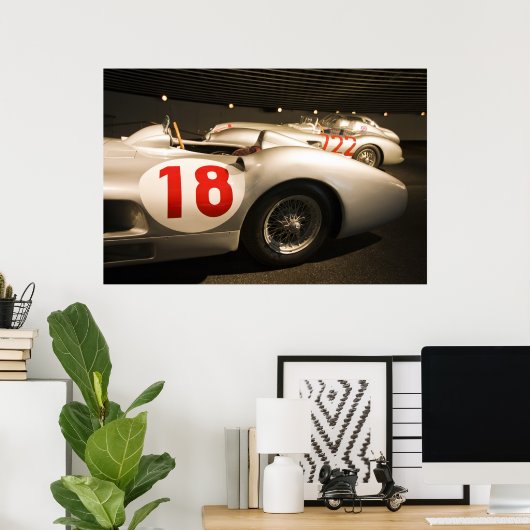 Germany, Baden-Wurttemberg, Stuttgart. Poster (Heimbüro)