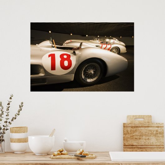 Germany, Baden-Wurttemberg, Stuttgart. Poster (Küche)