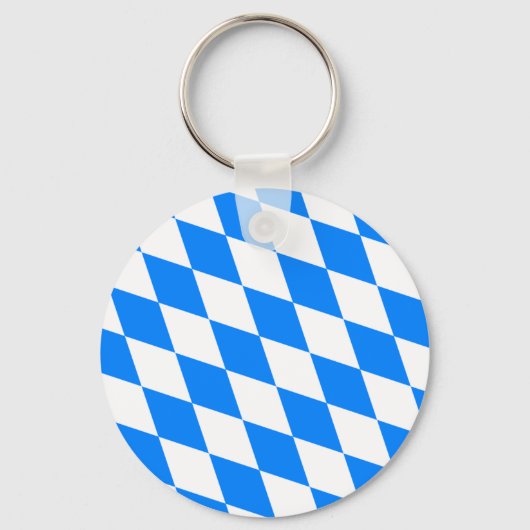 Germany Bavaria Flag Schlüsselanhänger (Vorderseite)