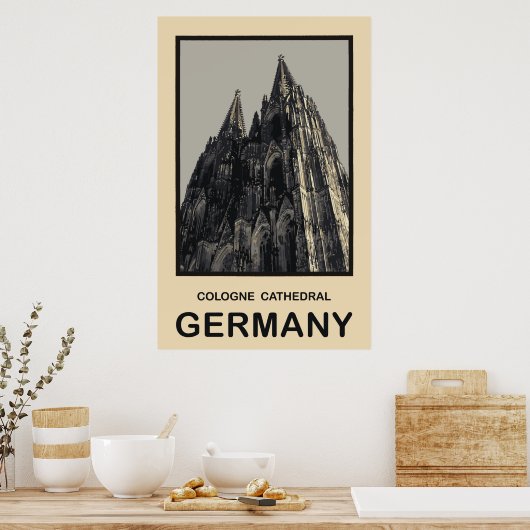 Germany Cologne Cathedral Poster (Küche)