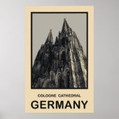 Germany Cologne Cathedral Poster (Vorne)