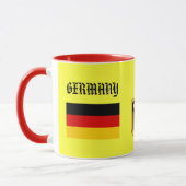GERMANY* / DEUTSCHLAND Flag & Coat of Arms Mug Tasse (Links)