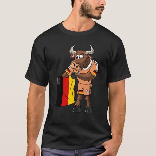 Germany Fan Taurus T-Shirt (Vorderseite)